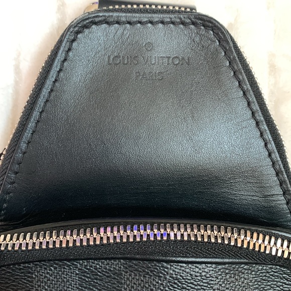 Louis Vuitton Damier Graphite Canvas Avenue Slingbag Backpack Style Bag - Picture 12 of 16